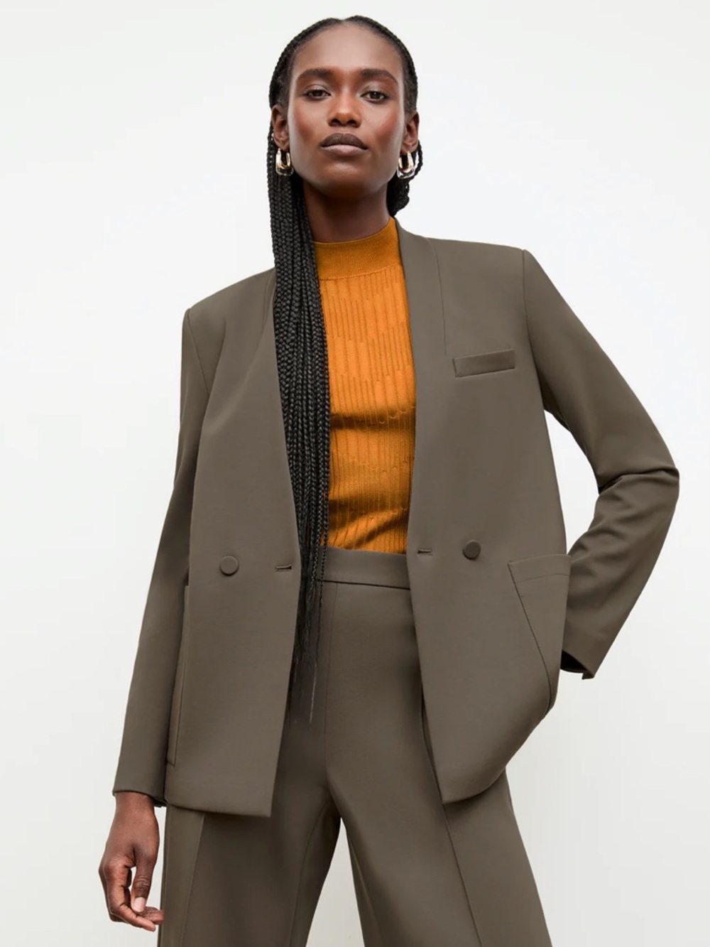 MM Lafleur Taupe Janette Jacket